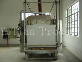 Roasting furnace and wax-cleaning unit for investment casting