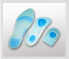 Silicone shoe insoles