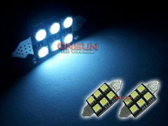 SMD 双尖 LED 车顶灯(6、12灯）