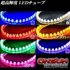 LED Strip Flexible (PVC) LEDチューブ  