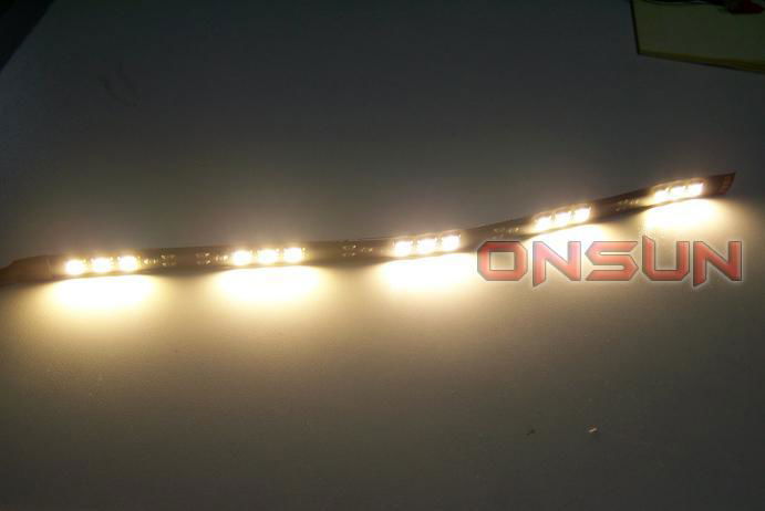 30CM RED/BLUE/GREEN/YELLOW/WHITE/RGB FLASH 5050 SMD 12 LED LIGHT STRIP 12V