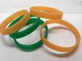 硅膠手環， silicone bracelets