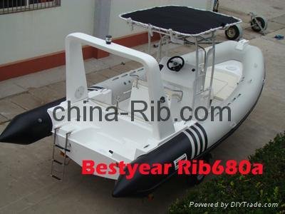 New Rib680A boat 1