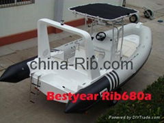 New Rib680A boat