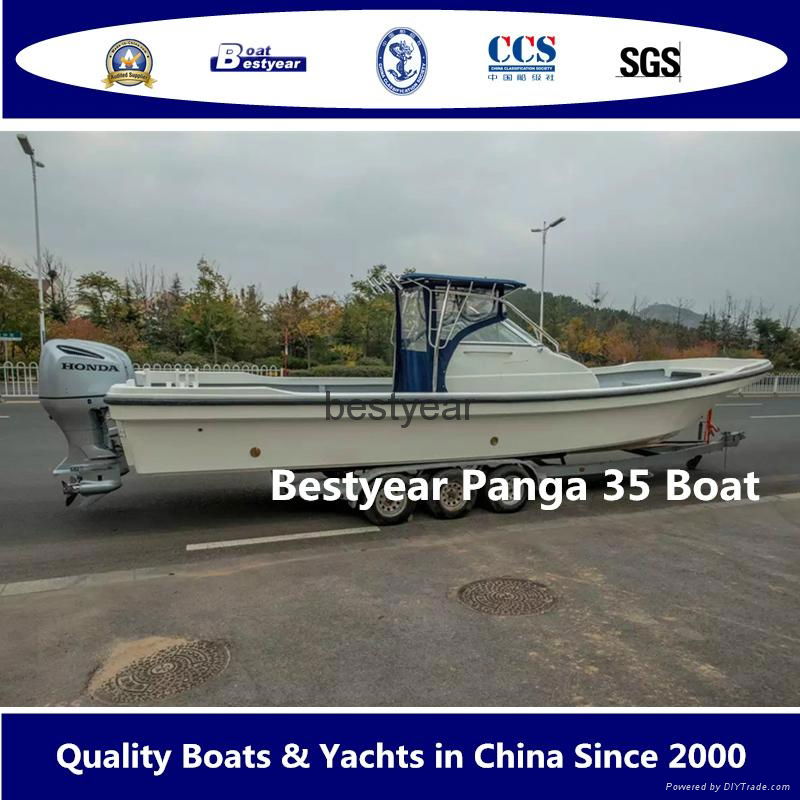 Large panga 35 fishing boat 2