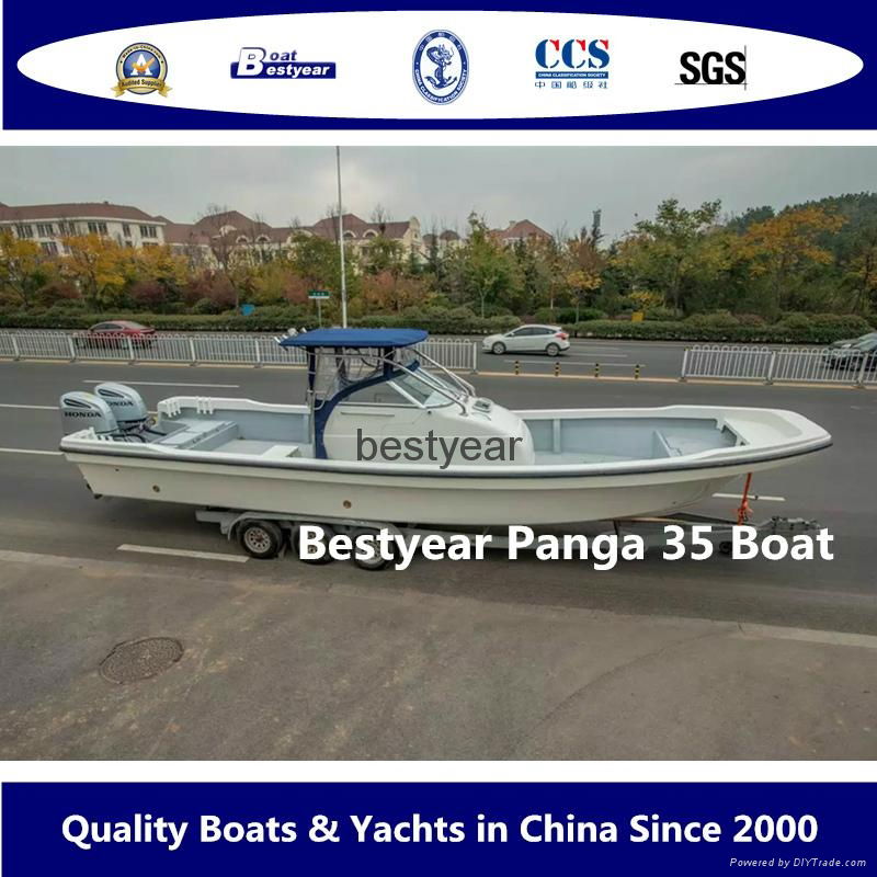 Large panga 35 fishing boat 3
