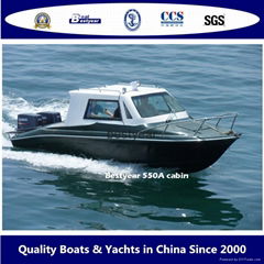 Speed550A cabin hardtop boat