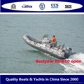 2014 model Rib680 open boat