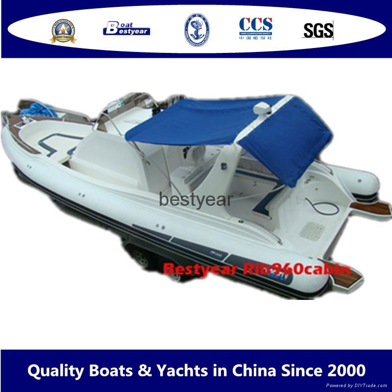 Bestyear Rib960 cabin boat