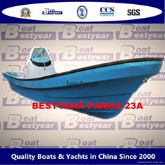 Panga23A boat