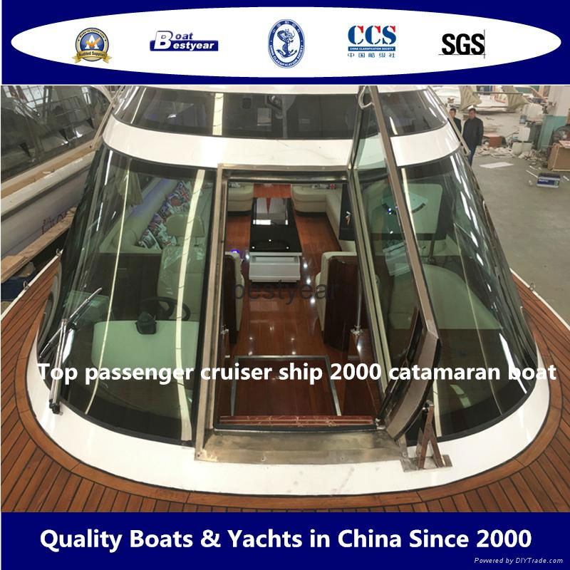 Top Passenger Cruiser Ship 2000 Catamaran Boat 4