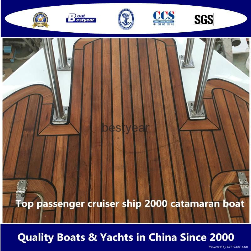 Top Passenger Cruiser Ship 2000 Catamaran Boat 3