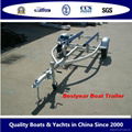 New model boat trailer and jetski