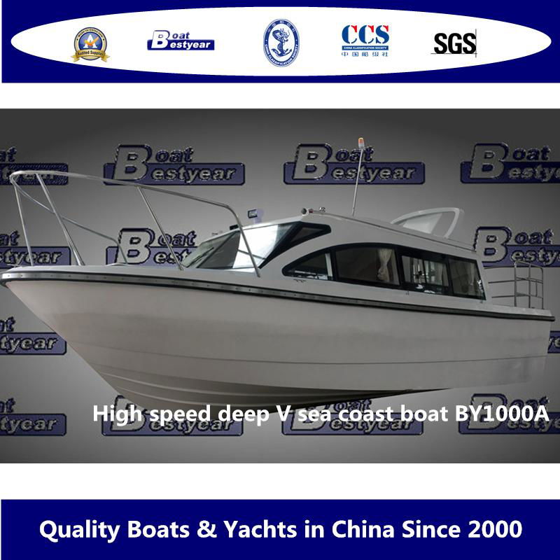 High Speed Sea Coast Boat By1000A and By1200A 2