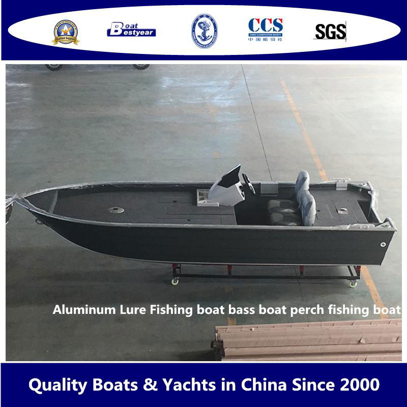 Aluminum Lure Fishing Boat Bass Boat Perch Fishing Boat 4