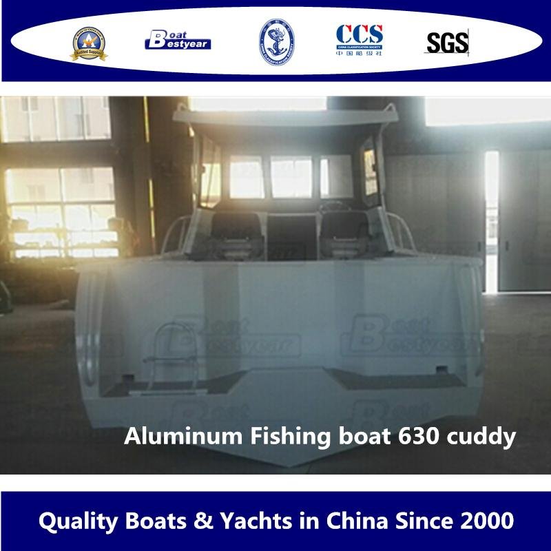 Bestyear Aluminum Fishing Boat 630 Cuddy 4
