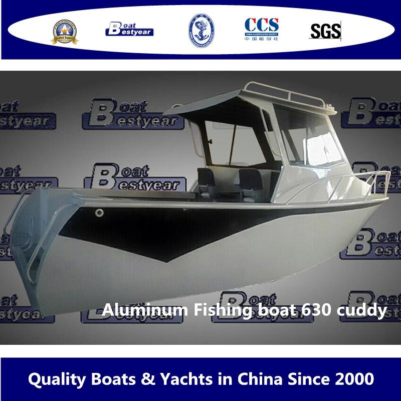 Bestyear Aluminum Fishing Boat 630 Cuddy 3