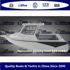 Bestyear Aluminum Fishing Boat 630 Cuddy