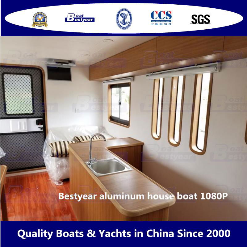 Bestyear Aluminum House Boat 1080P 3