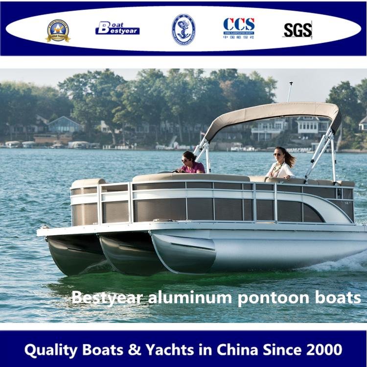 Bestyear Aluminum Pontoon Boats 4