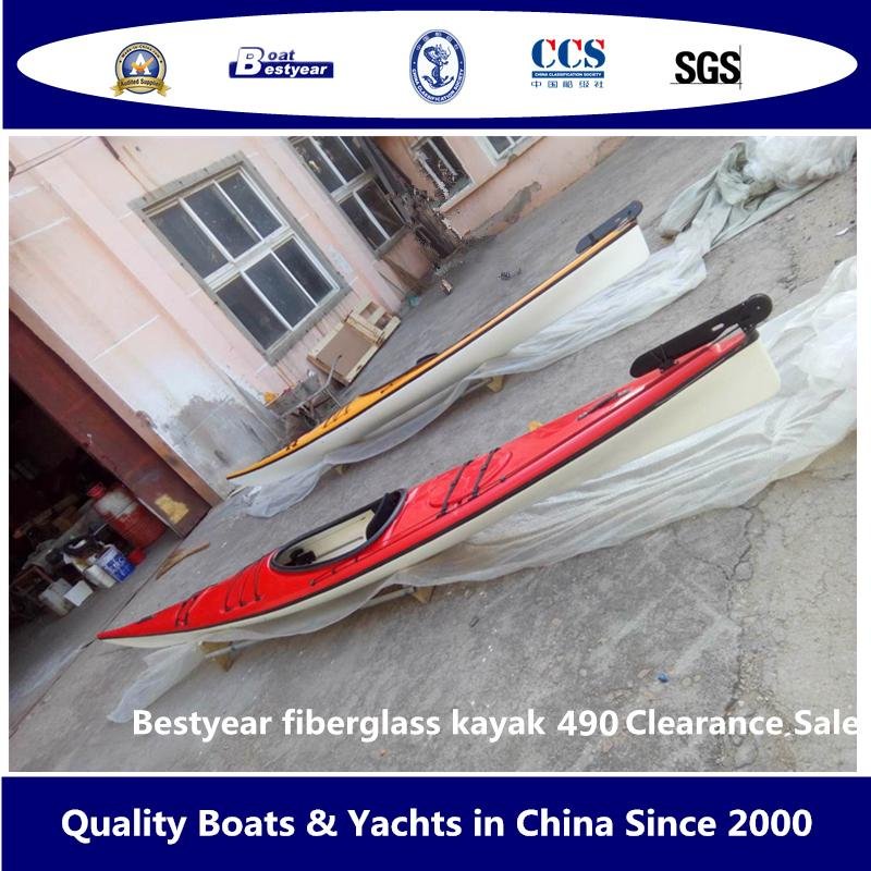Bestyear Fiberglass Kayak 490 Clearance Sale 3
