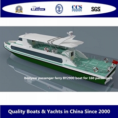 Bestyear Passenger Ferry By2900 Boat for 160 Passengers