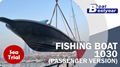 Fiberglass Passenger Fishing Boat FB1030