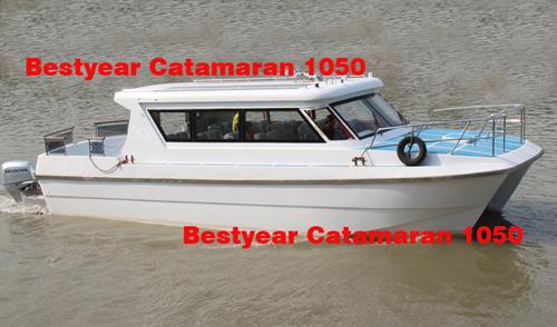 Bestyear Catamaran Passenger Boat PB1080 PB1160 2