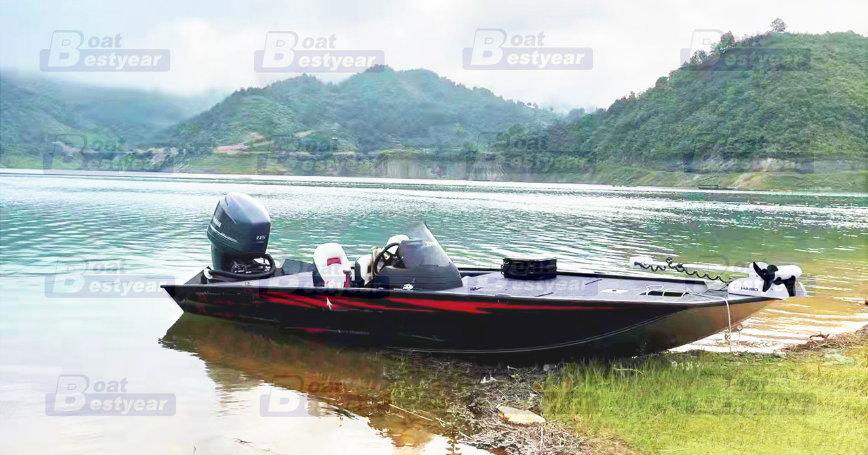 Aluminum alloy lure bass fishing boat 4