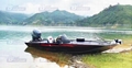 Aluminum alloy lure bass fishing boat