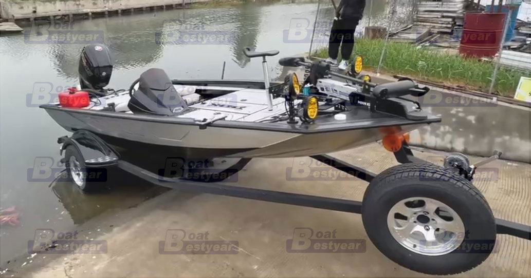 Aluminum alloy lure bass fishing boat