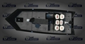 Aluminum Lure Bass Fishing Boat FB610A 1