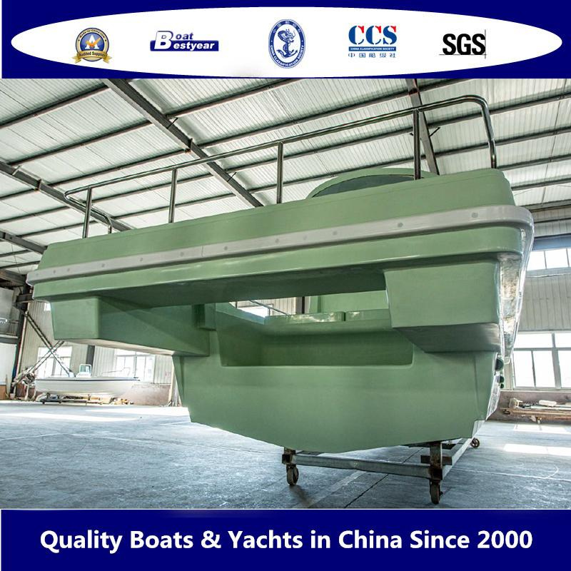 FB1300C Commercial Fiberglass Fishing Boat 3