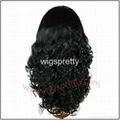 100% human hair big bottom curl full