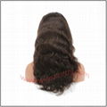 100% indian remy hair body wave full lace wig 1