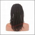 100% indian remy hair deep curl full lace wig 1