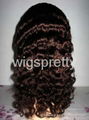 100%human hair Full lace wigs