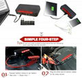 15000MAH Car Jump Starter with LCD display 9