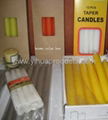 white taper candle 4