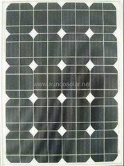 80W mono crystalline solar panels