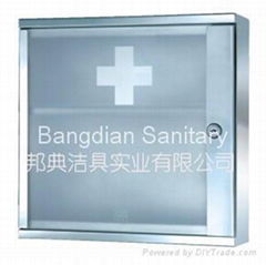 stainless steel medicine cabinet