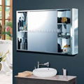 stainless steel mirror cabinet 1