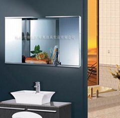 stainless steel mirror cabinet