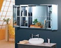 stainless steel mirror cabinet 2