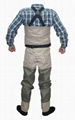 Waterproof breathable chest fishing wader 3