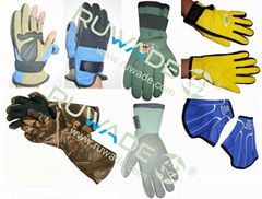 Neoprene diving fishing hunting gloves