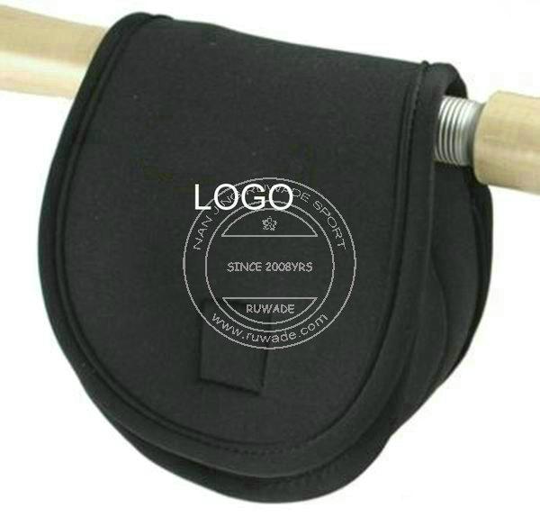 Neoprene fly spinning fishing reel case bag pouch reel case pouch