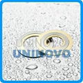 Spiral wound gasket with inner and outer ring  1