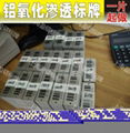 貨架 托盤金屬條形碼  1