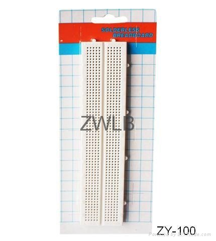 solderless breadboard ZY-102 3